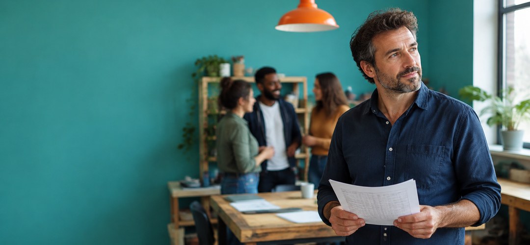 CSE obligatoire dès 11 salariés Dirigeant de PME face à son équipe : CSE obligatoire dès 11 salariés